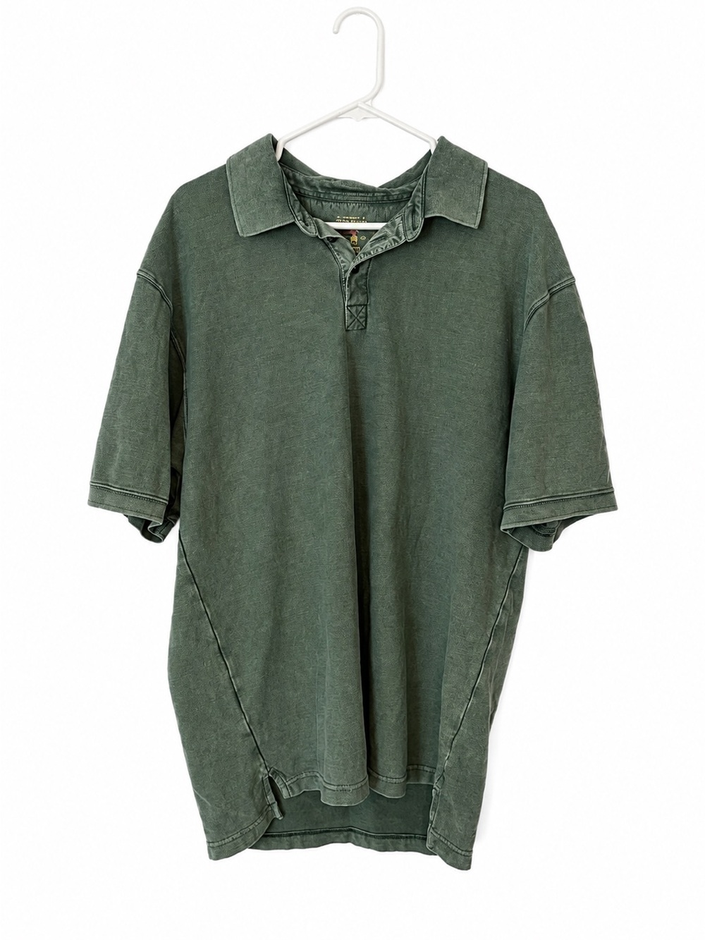 Red Head Brand Men's Washed Dark Green Polo Shirt XLT